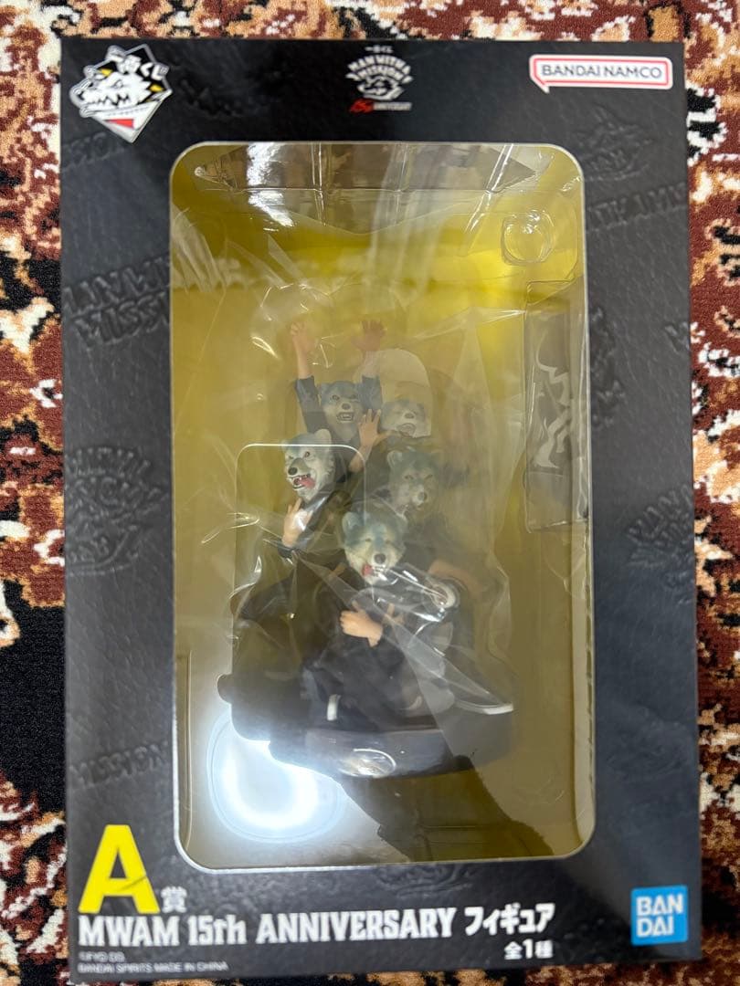 一番くじ MAN WITH A MISSION A賞 MWAMフィギュア
