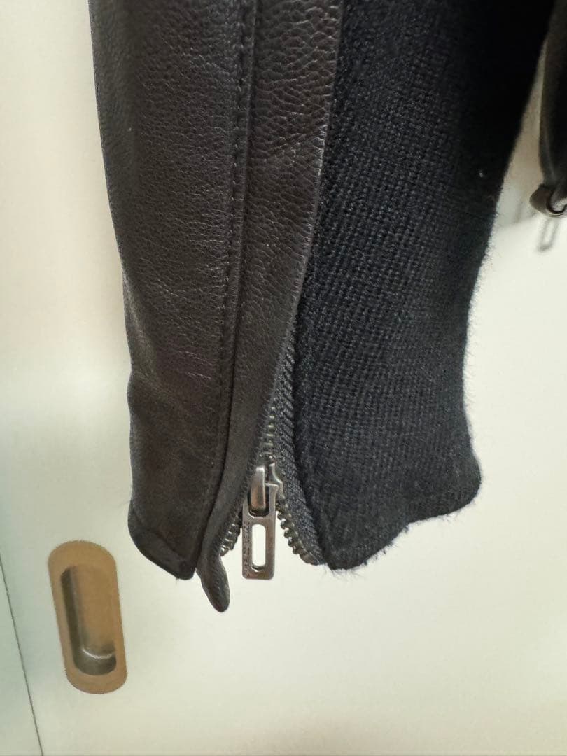 ドメニコ　亀梨和也　DOMENICO+SAVIO　レザージャケット　サイズ46