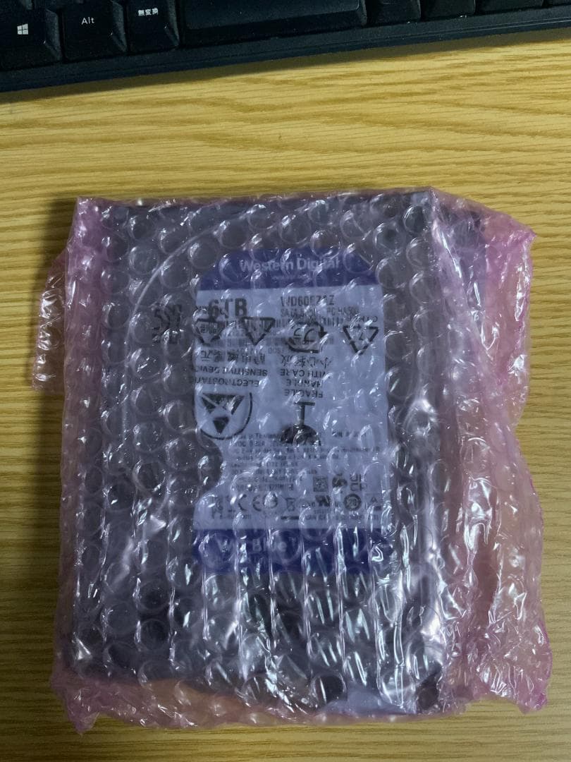 外付けハードディスク・ドライブ WD Blue 6TB HDD WD60EZAZ