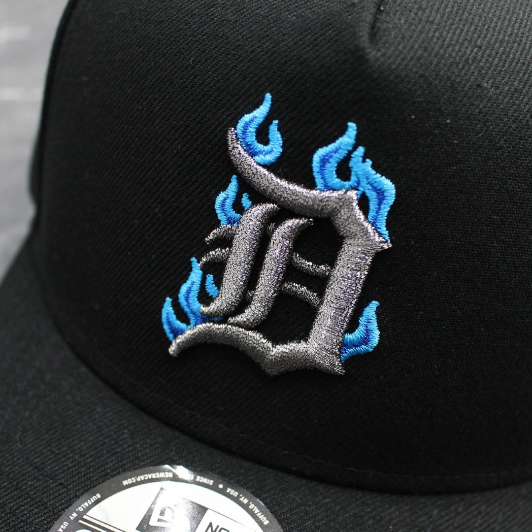 海外モデル NEW ERA 9FORTY タイガース フレイム キャップ