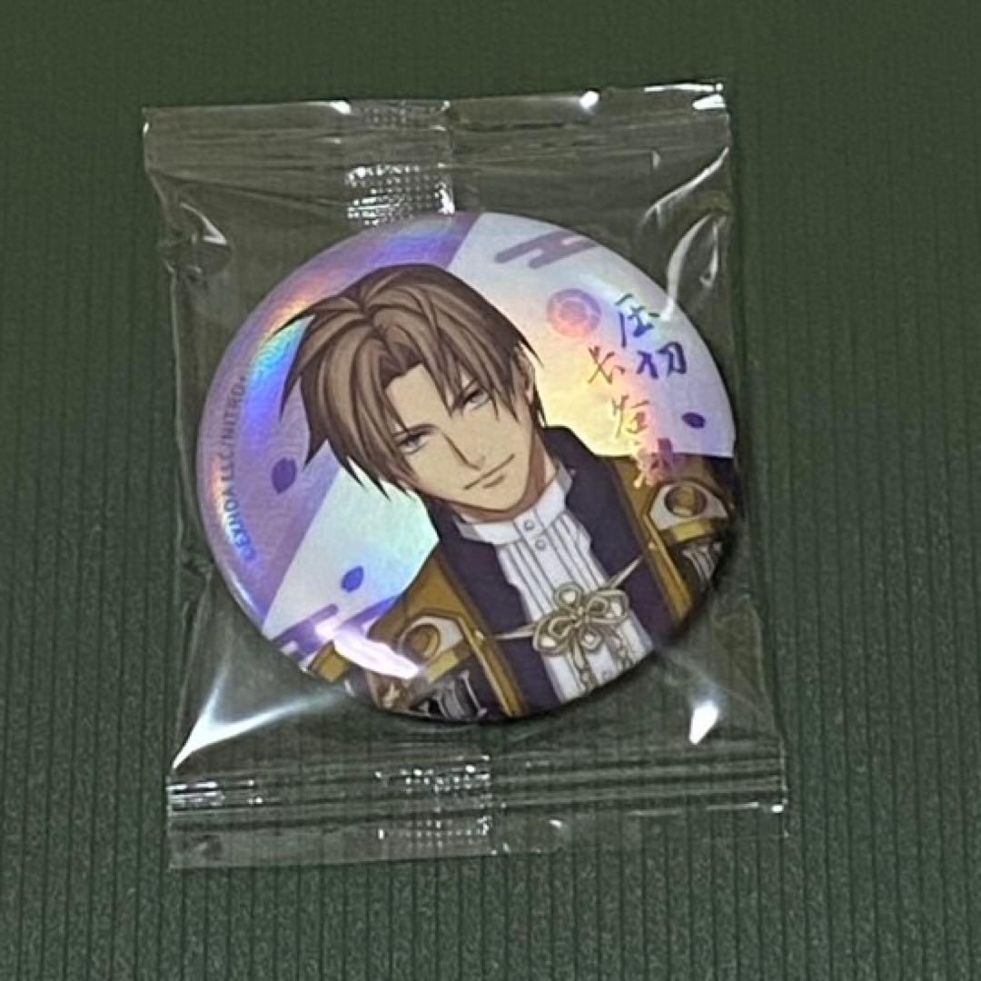 刀剣乱舞✴︎へし切長谷部✴︎星河動漫 オーロラ缶バッジ5点