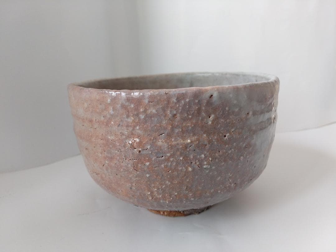萩焼 兼田天寵山窯 七代 兼田三左衛門 萩茶碗 茶碗 共箱 栞 抹茶碗 美品