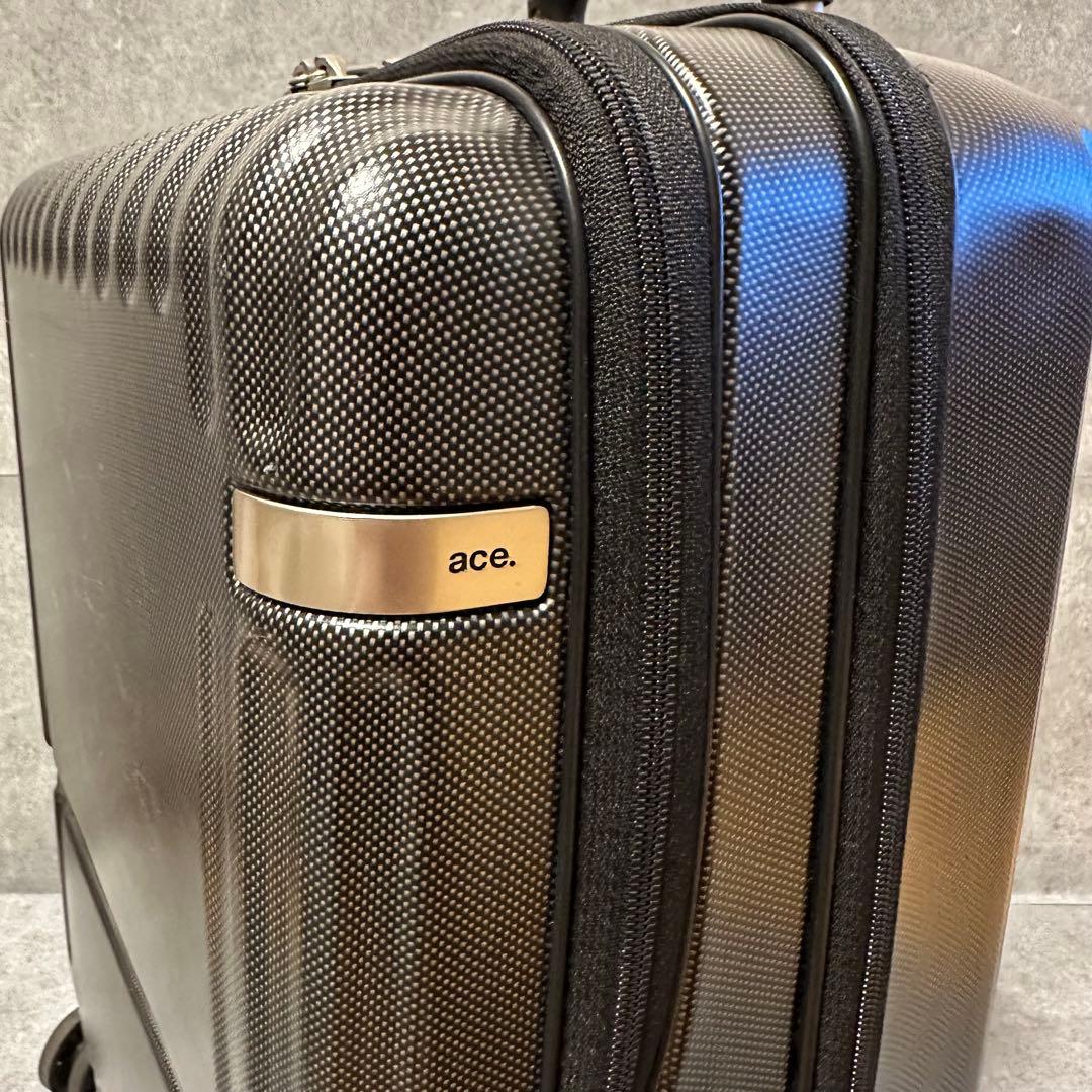 ace. パリセイド　キャリー　スーツケース　36L フロントオープン