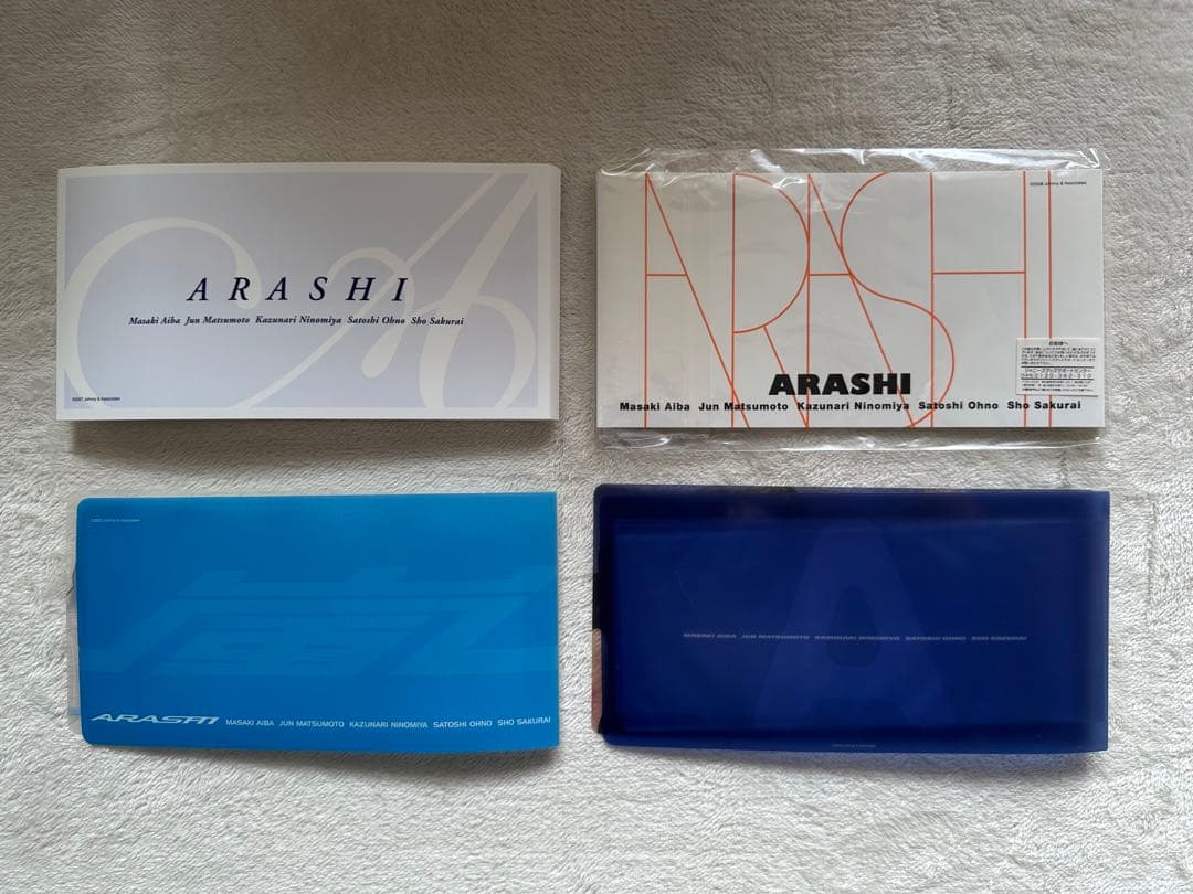 嵐 会報No.1〜87 会報ファイル チケットホルダー 10周年記念品