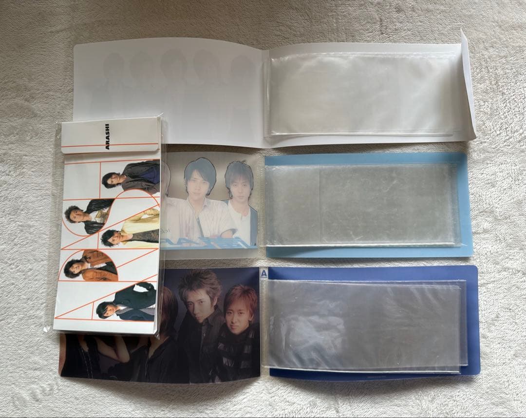 嵐 会報No.1〜87 会報ファイル チケットホルダー 10周年記念品