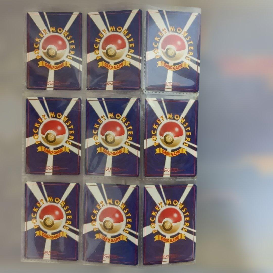 ◆希少◆ポケモンカード ネオ プレミアムファイル ２ 旧裏【渦巻ホロ】当時物