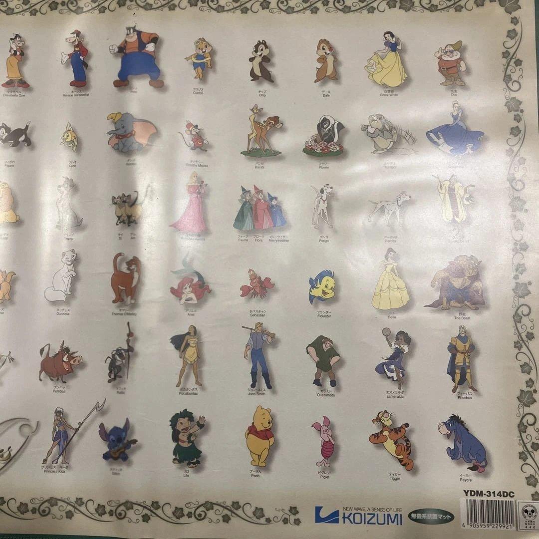 ディズニー　生誕100周年　KOIZUMI 小泉　キャラクター　デスクマット