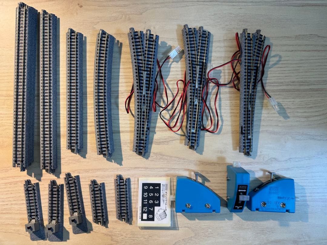 KATO V3 20−862 車庫用引込線電動ポイントセット