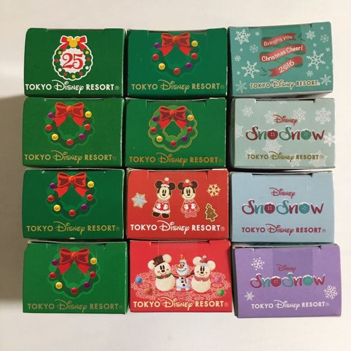 ディズニー トミカ クリスマス リゾートクルーザー 2008〜 12台セット