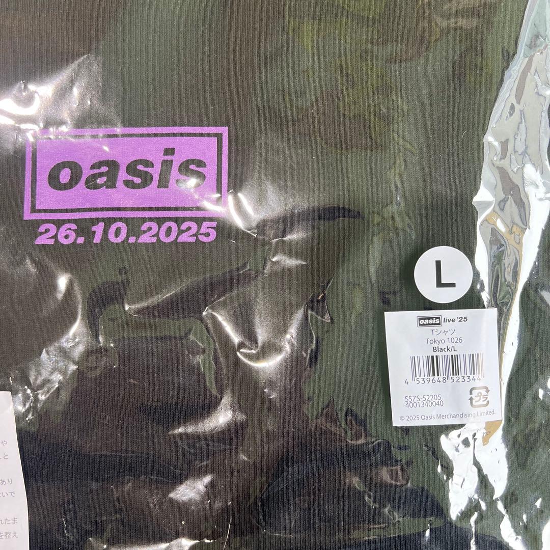 oasis 10/26 限定 Tシャツ Tokyo 東京 日本公演 オアシス L