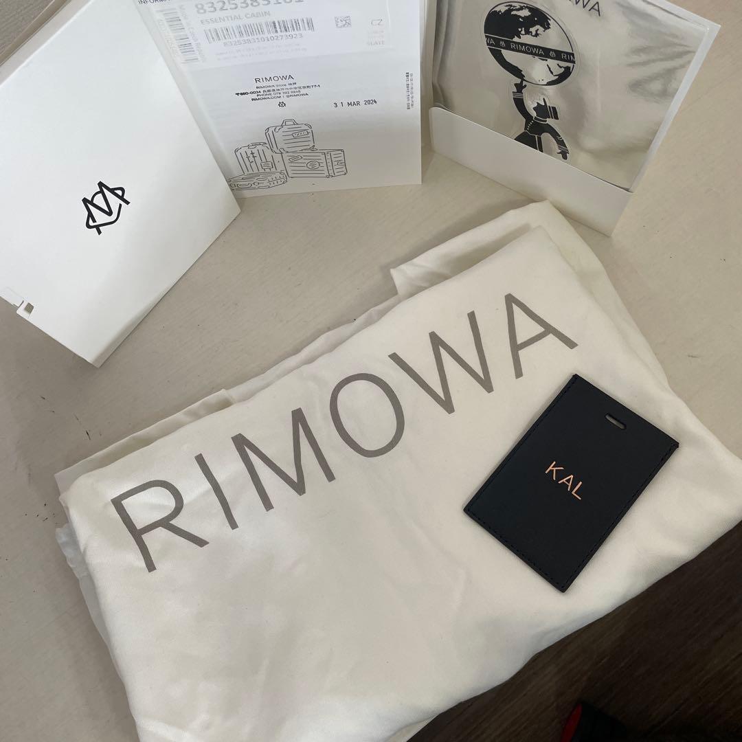 生涯保証 美品 RIMOWA ESSENTIAL キャビン 純正カスタムホイール