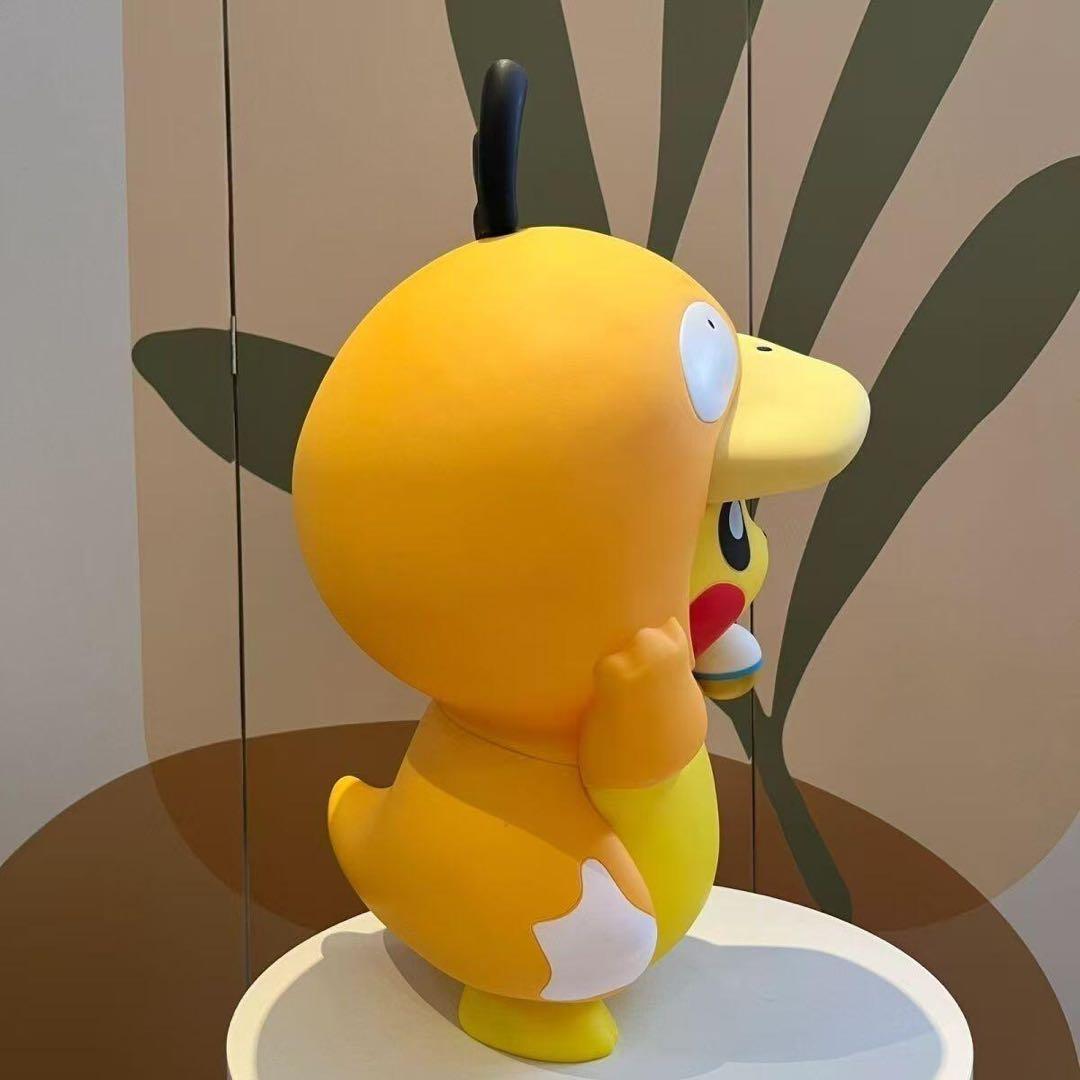 ピカチュウ カモノハシ帽子 フィギュア 約42cm