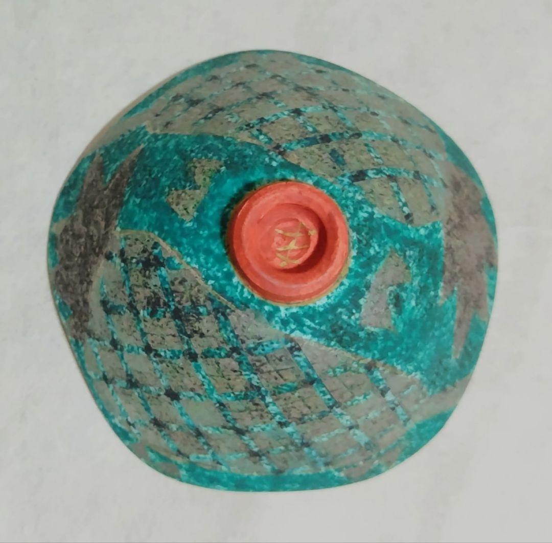 色絵金銀彩輪花酒盃 (前田正博)