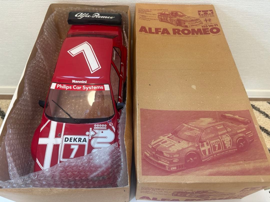 タミヤ アルファロメオ155 スペアボディ