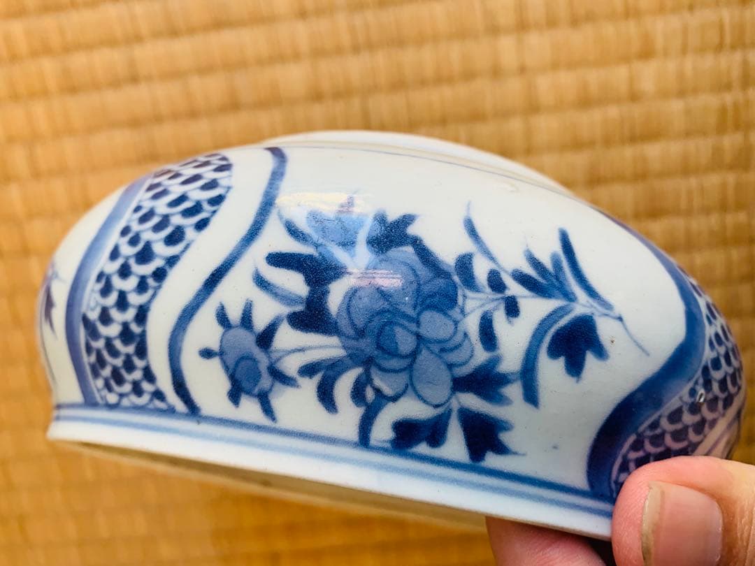 中国明末清初染付鉢