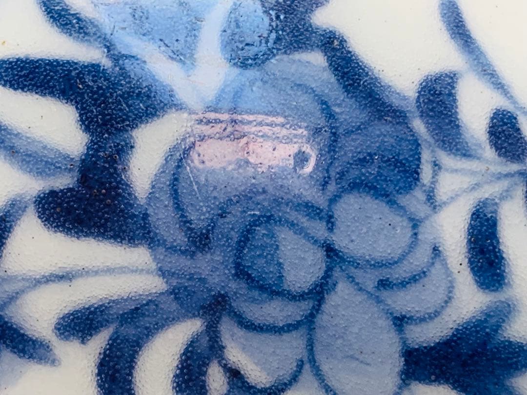 中国明末清初染付鉢