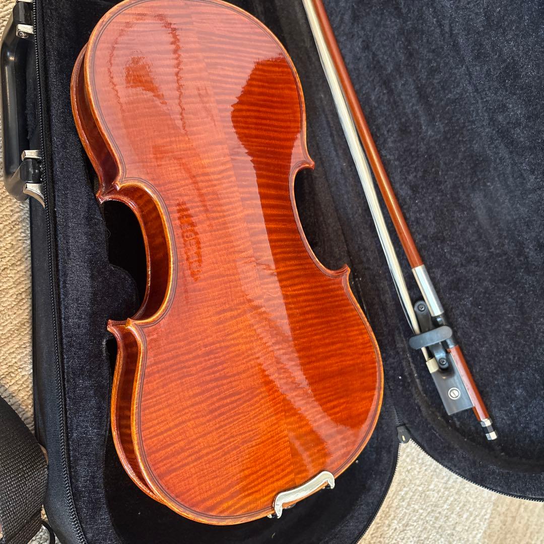 バイオリン、ケース、弓　1/2サイズ
