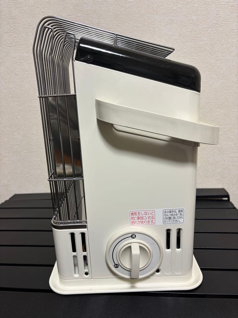 Iwatani カセットガス ストーブ デカ暖 ホワイト CB-STV-DKD