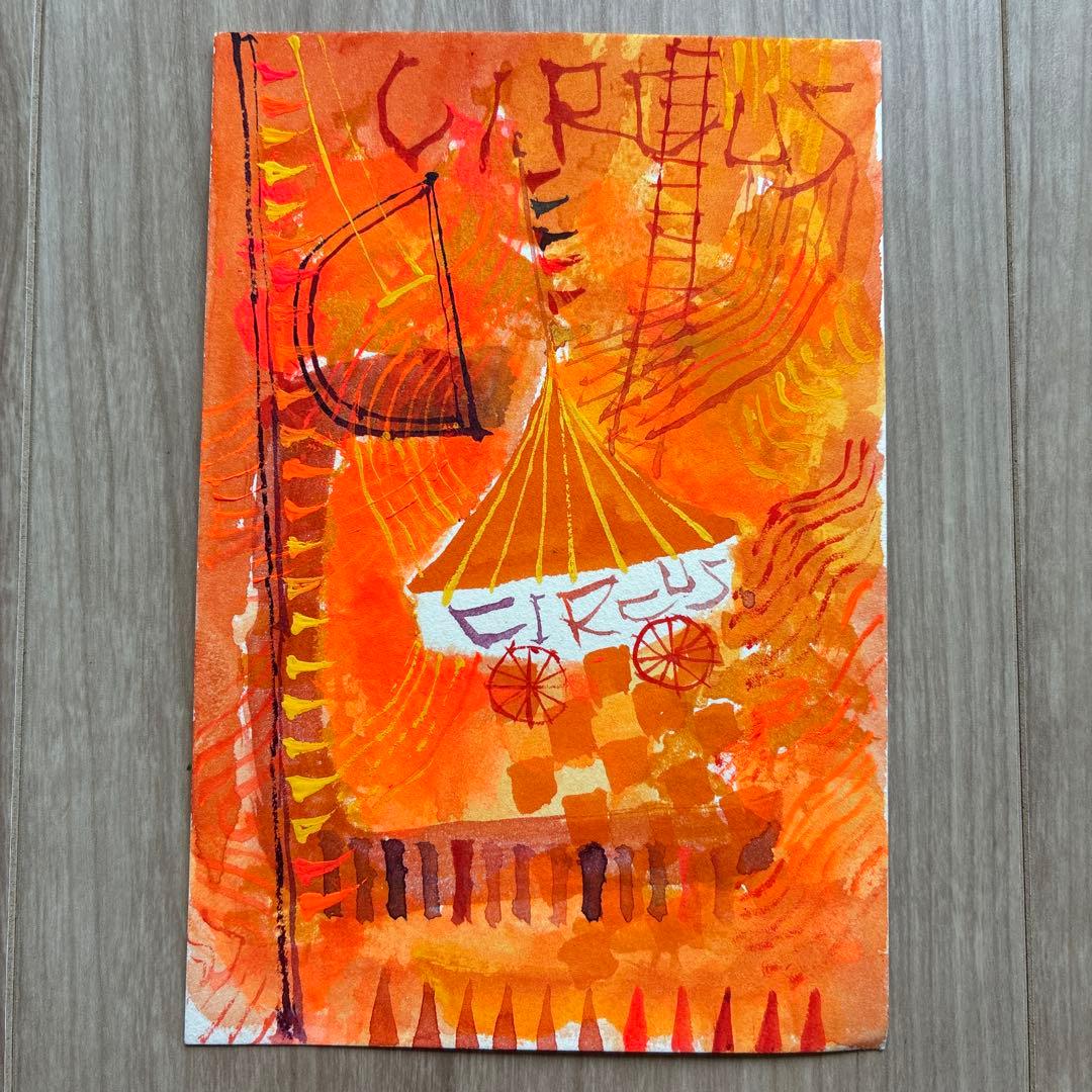 早川義孝 CRICUS 直筆ポストカード