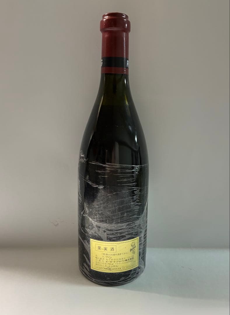 未開栓 DRC リシュブールRichebourg 1994澱ありフランス赤ワイン
