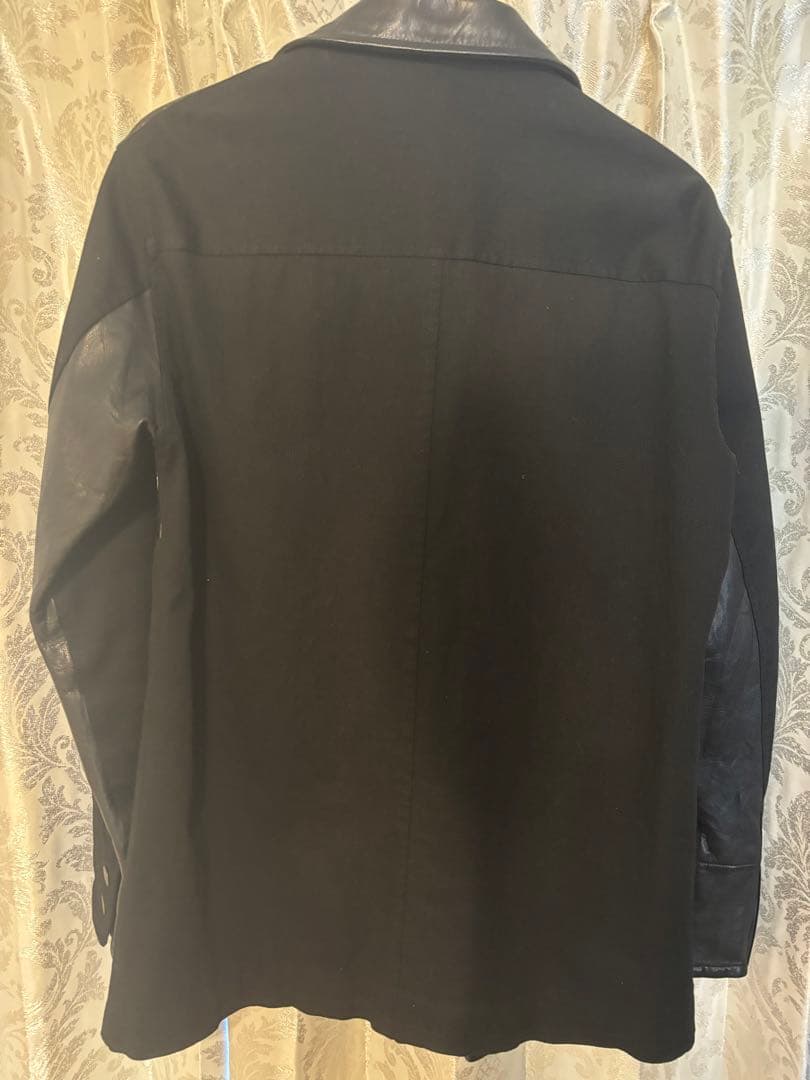 【新品】 Yohji Yamamoto Y'sformen Wzip切替レザー