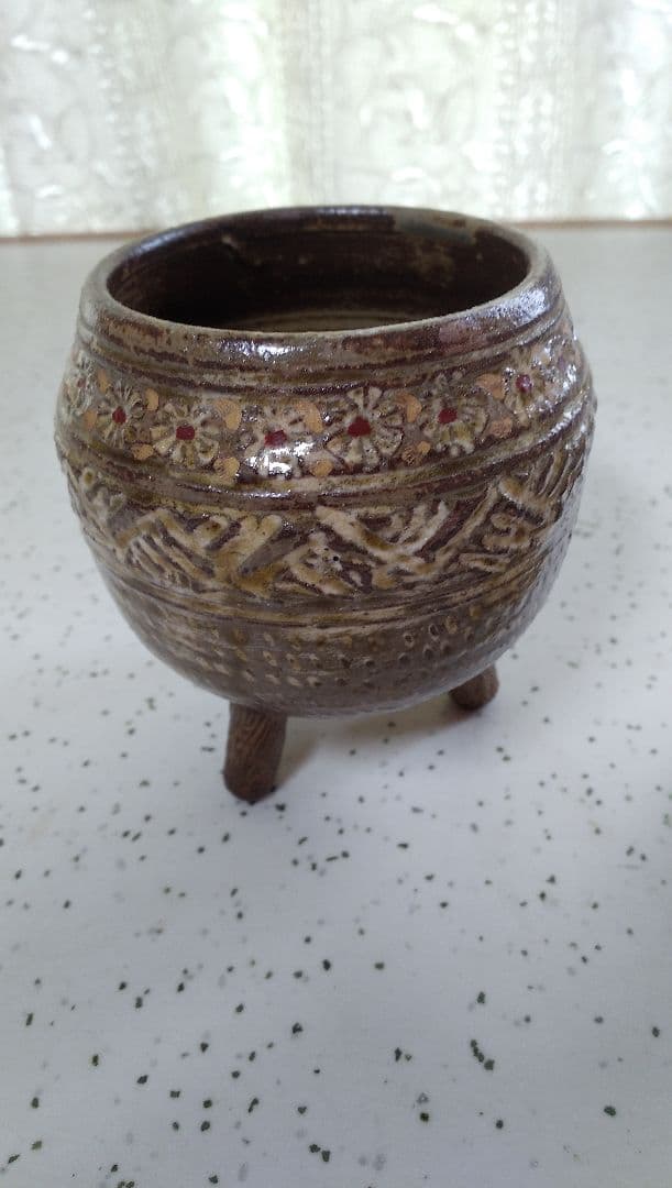 新品未使用繁原修丸作     香炉