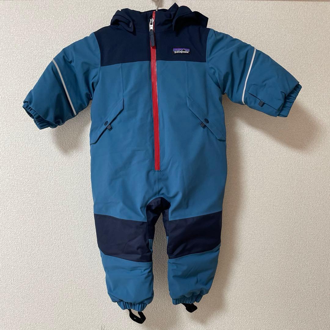 パタゴニア ジャンプスーツ スノーウェア ベビー つなぎ 6m 12m レトロ
