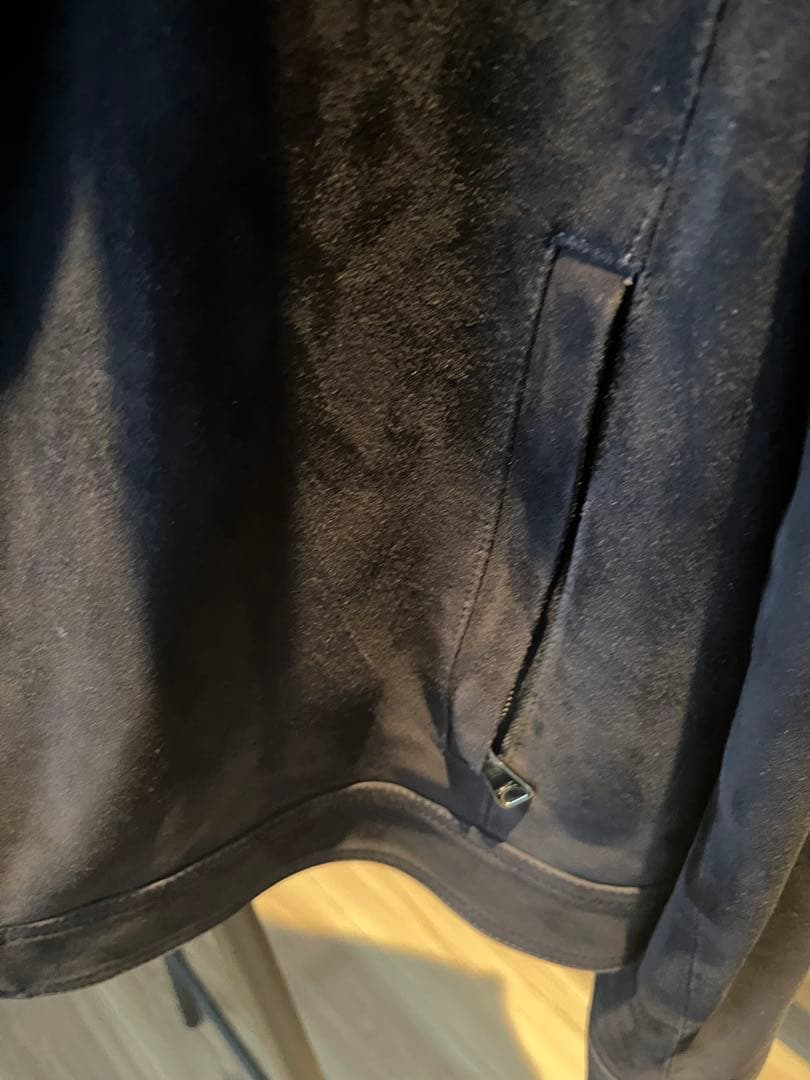 【美品】EMMETI（エンメティ）『JURI』のスエードブルゾン