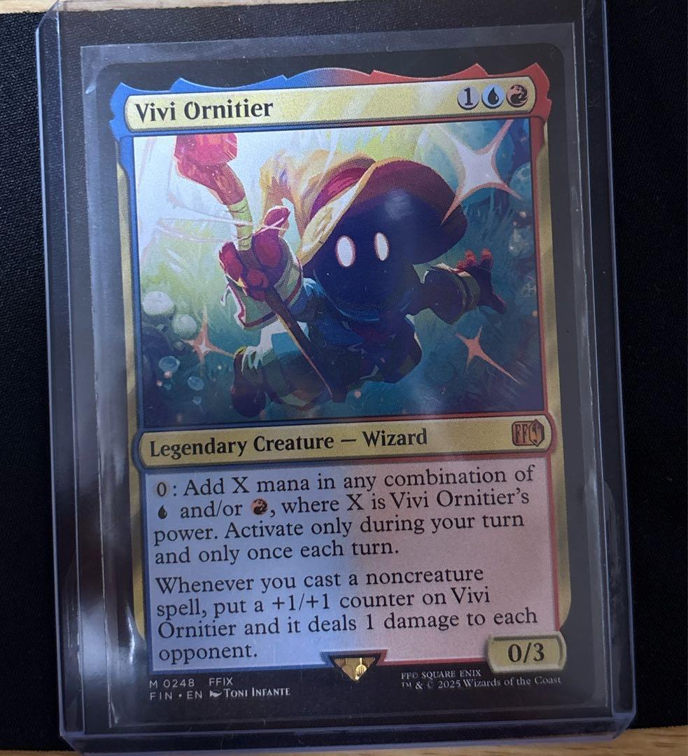 《迷える黒魔道士 ビビ/Vivi Ornitier》[FIN] 金R 英語版