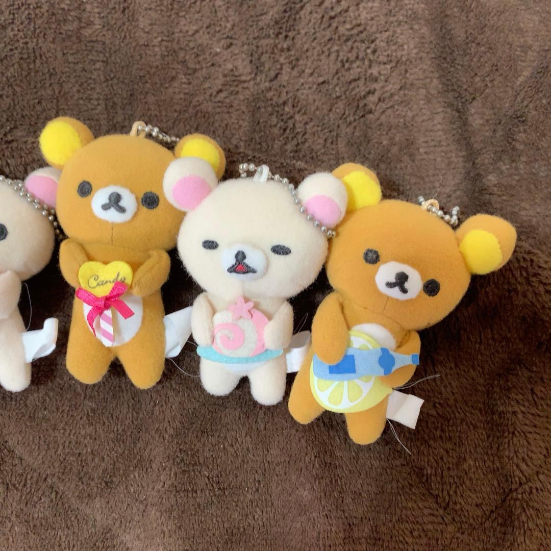 SAN-X リラックマ コリラックマ マスコット キーチェーン　激レア　おまとめ