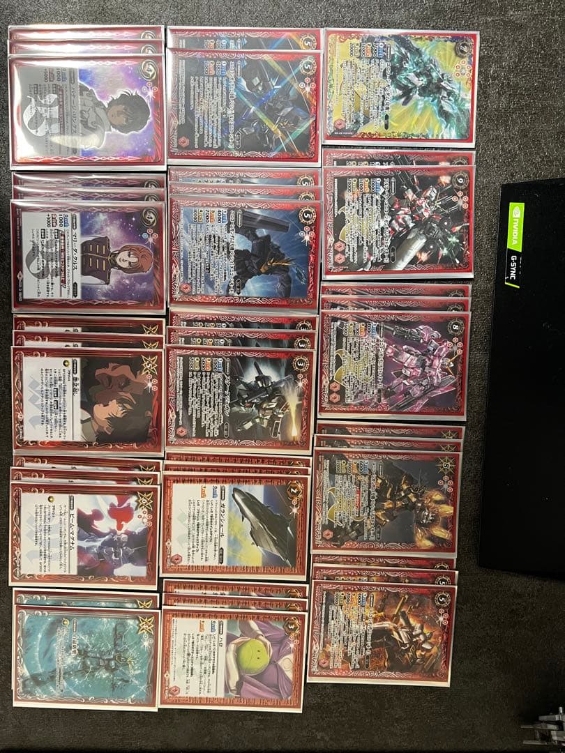 [バトスピ] ユニコーンガンダム デッキ (40枚,スリーブ付き)