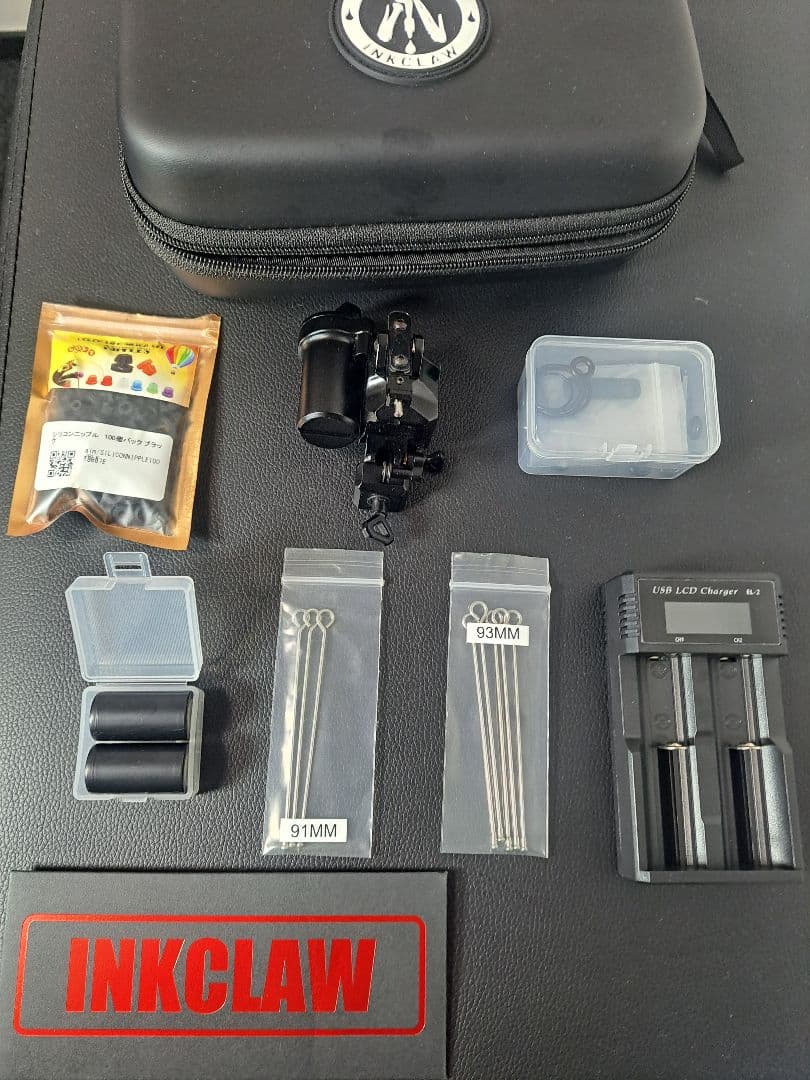 INKCLAW タトゥーマシン ワイヤレスセット