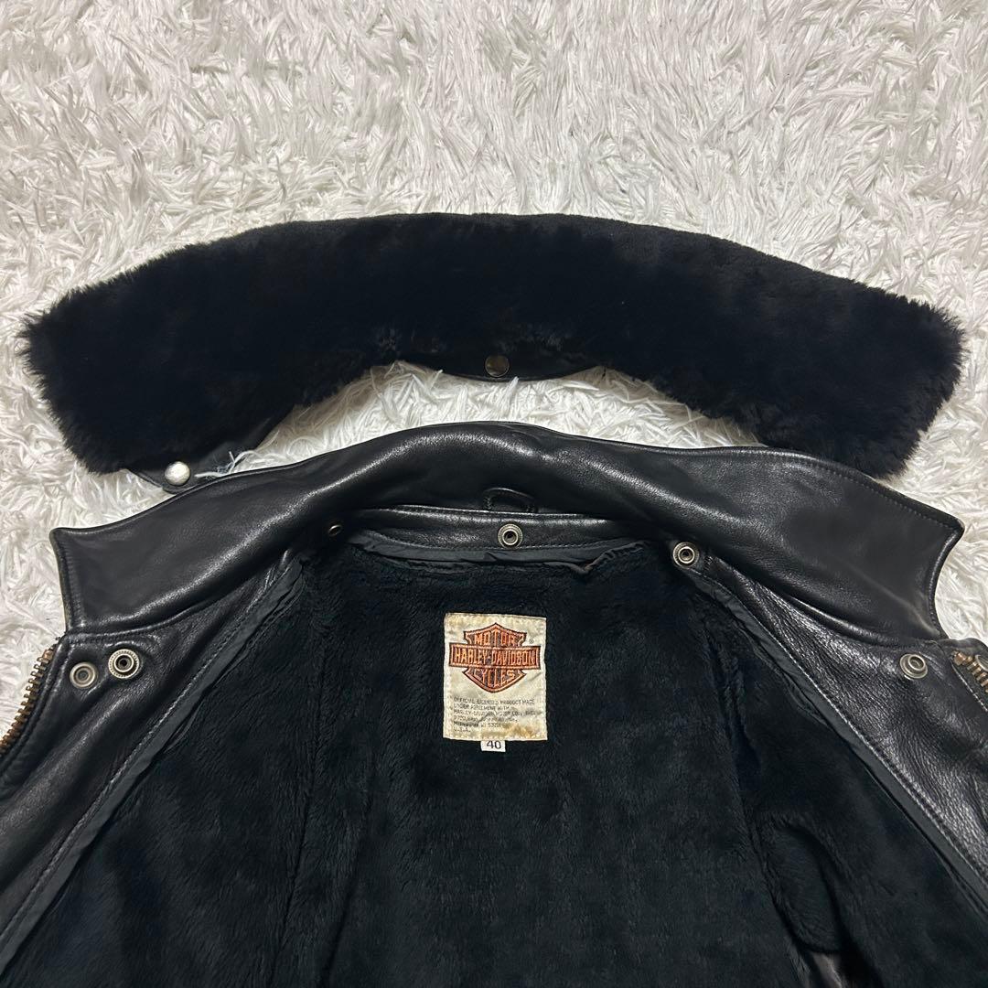 Harley-Davidson ハーレーダビッドソン レザージャケット L