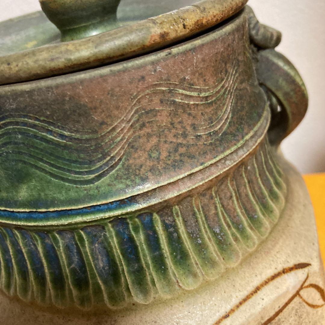 織部　江戸後期　古美術