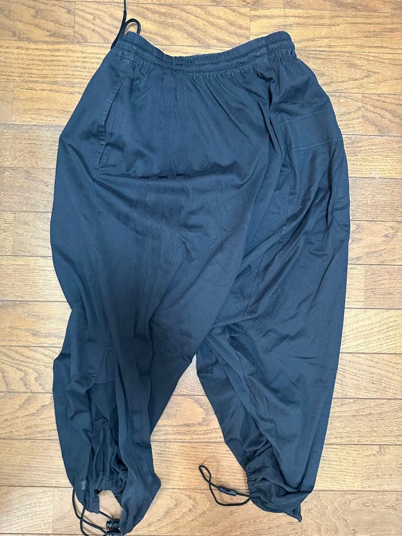 Y-3 サルエルパラシュートパンツ　ブラック　Mサイズ　ヨウジヤマモト
