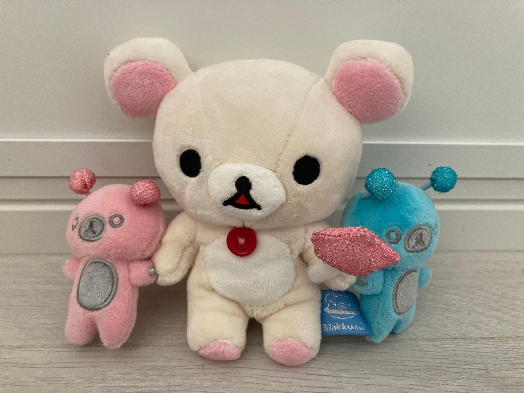 コリラックマ 宇宙でだららんぬいぐるみ