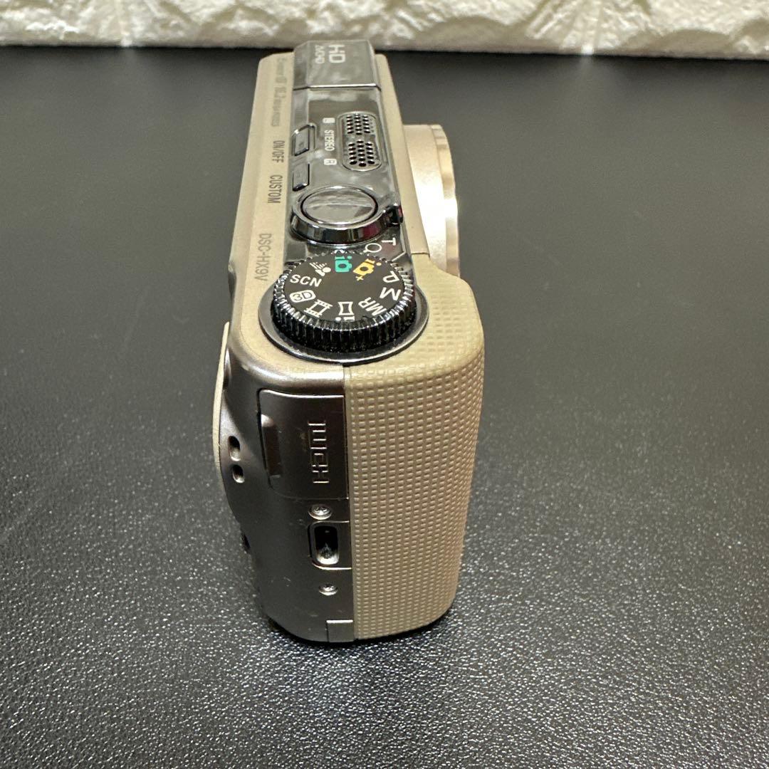 SONY Cyber-shot DSC-HX9V通電確認済　液晶割れ　ジャンク