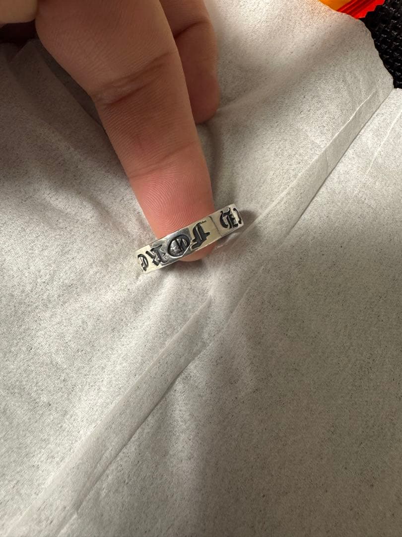 A*K様 Chrom heartsスペーサーフォーエバー6mmリング インボイス