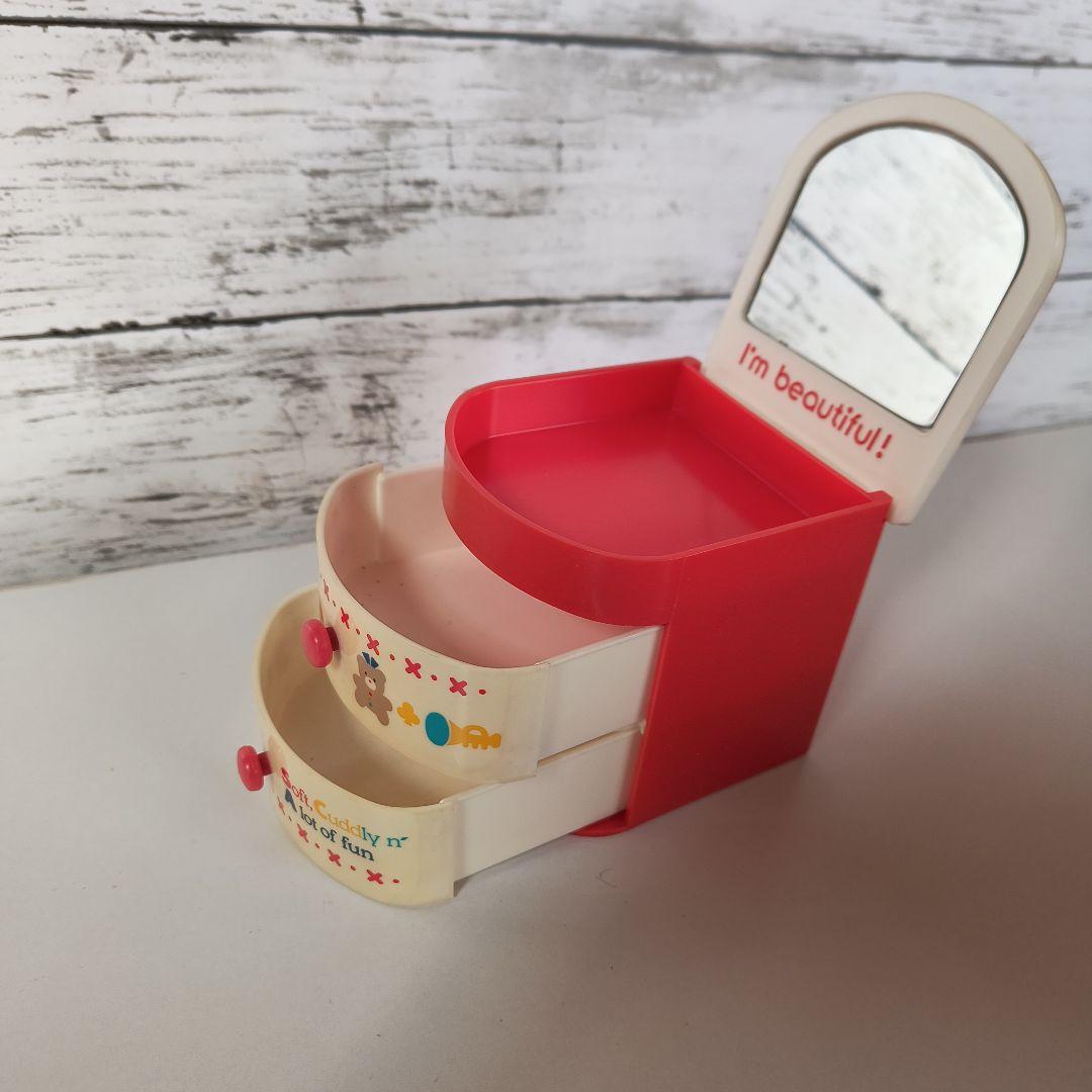 昭和レトロ　キティ　小物入れ 4段引き出し