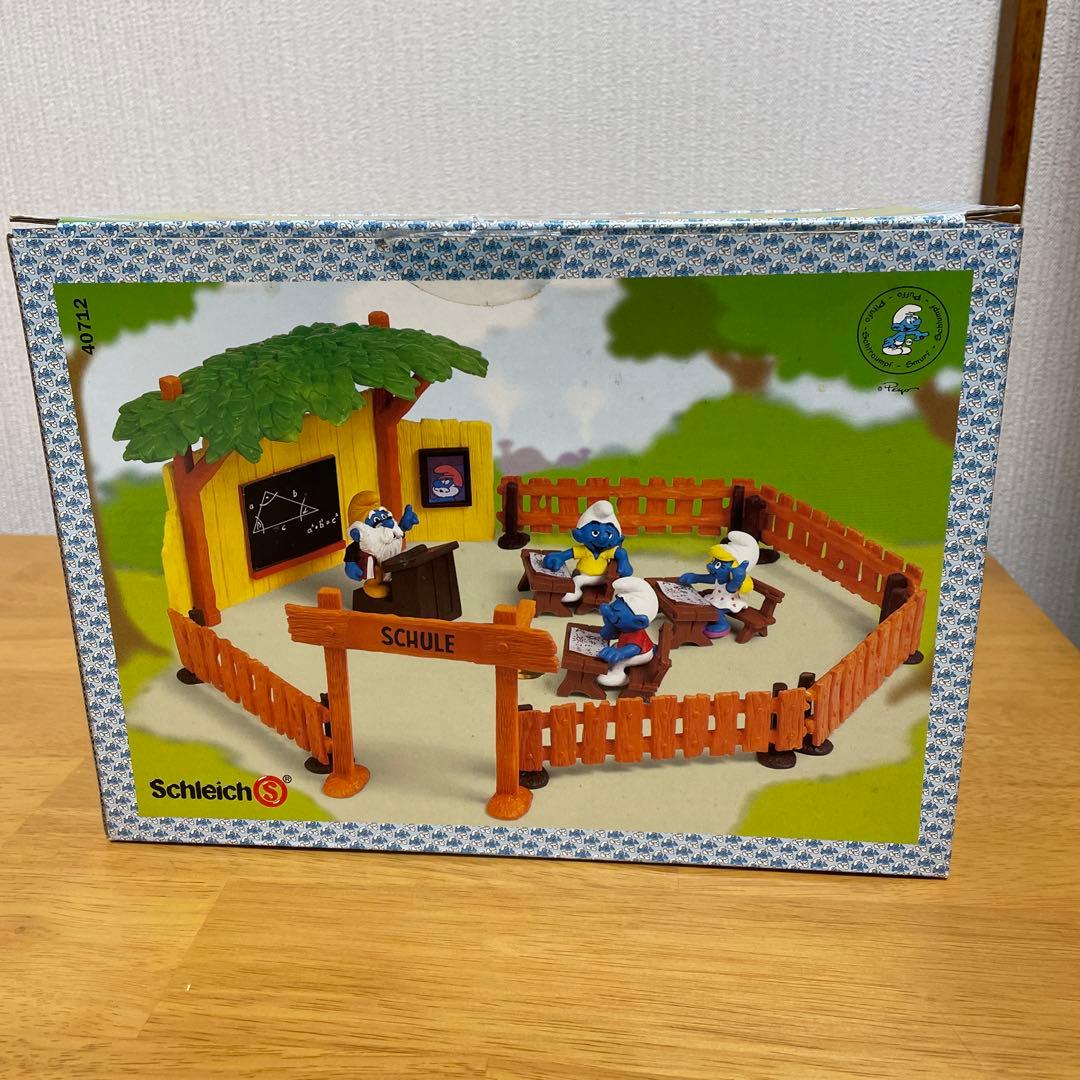 スマーフ　学校セット