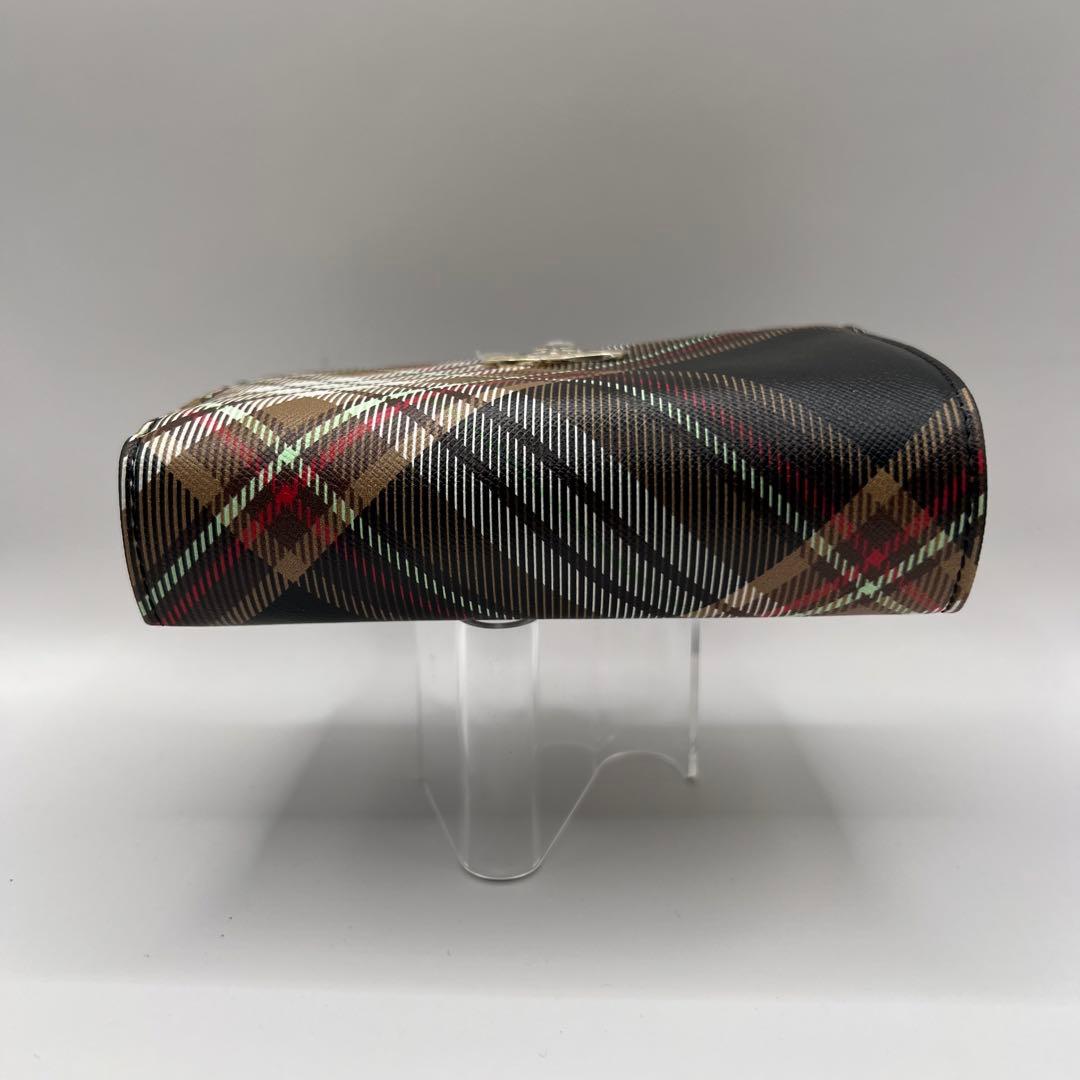 極美品 vivienne westwood 二つ折り財布　ダービー　チェック