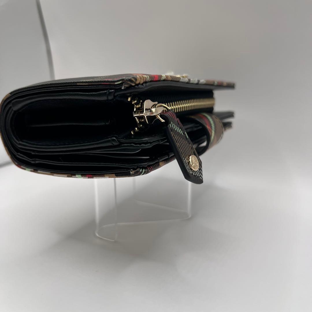 極美品 vivienne westwood 二つ折り財布　ダービー　チェック