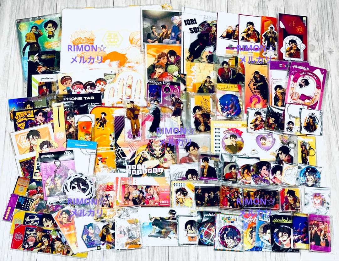 パラライ 翠石依織 アクスタ アクキー 缶バッジ ぬいぐるみ グッズセット