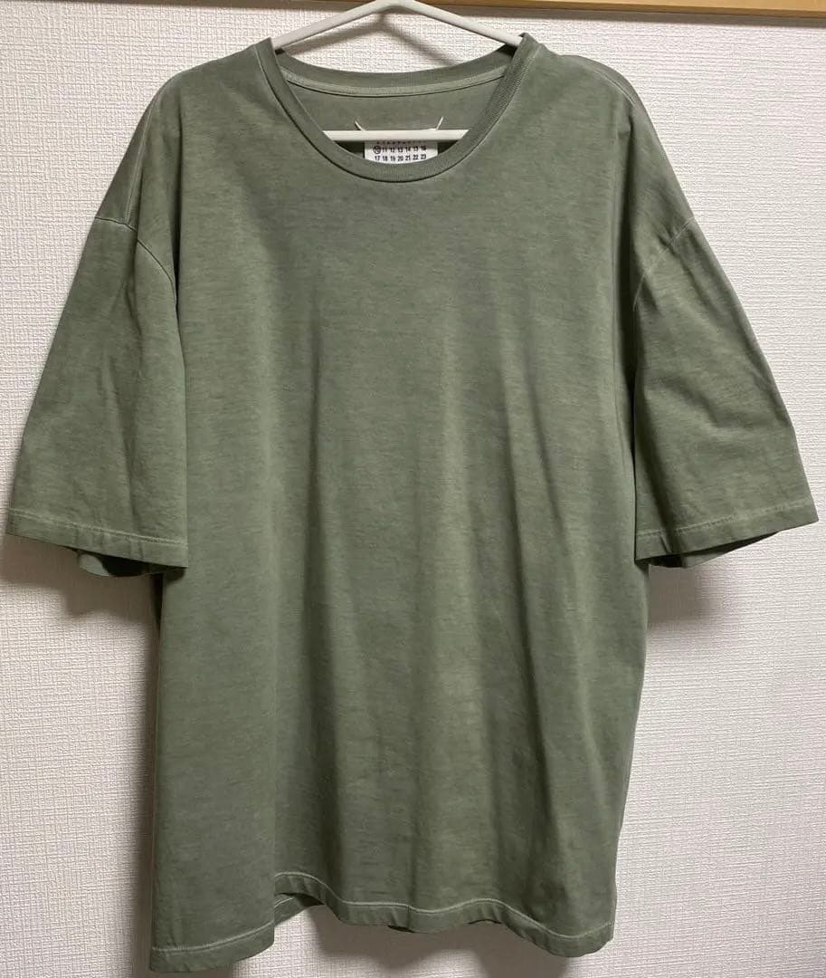 Maison Margiela メゾンマルジェラガーメントダイTシャツ