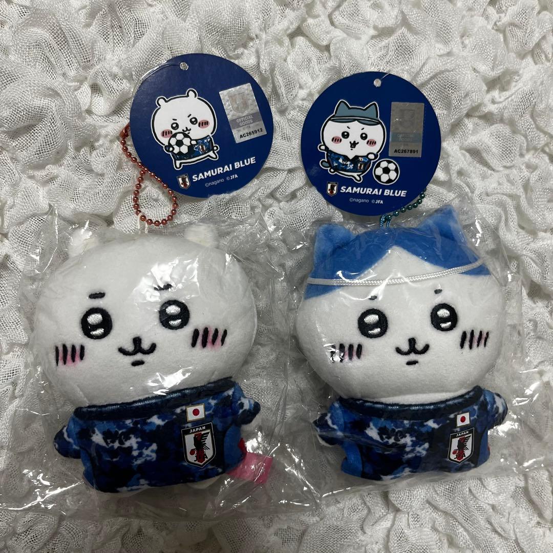 ちいかわ ハチワレ サッカー 日本代表 マスコット