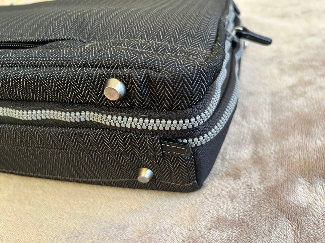 PaulSmith ポールスミス ビジネスバッグ ヘリンボーン 2way 黒