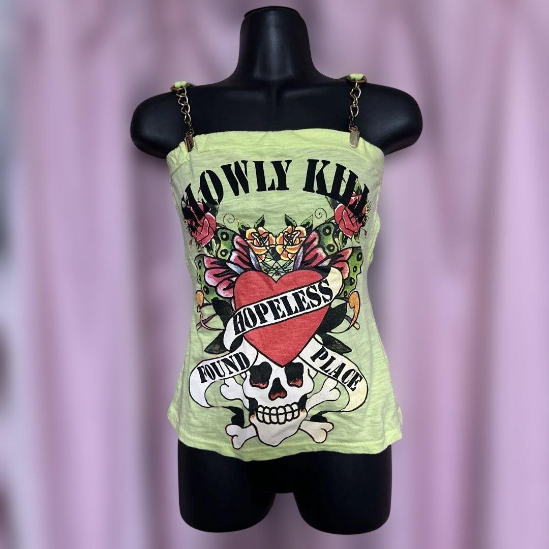 d.i.a スカル　チューブトップ