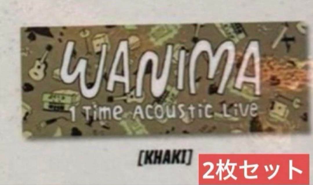 ❤️WANIMAアコースティックタオル2枚SET ❤️