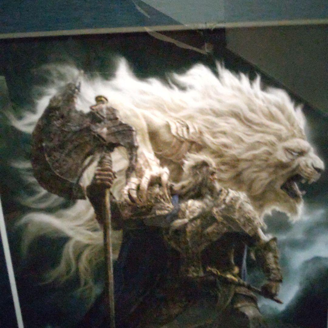 ELDEN RING ART BOOK ebten特典　ゴッドフレイ絵画