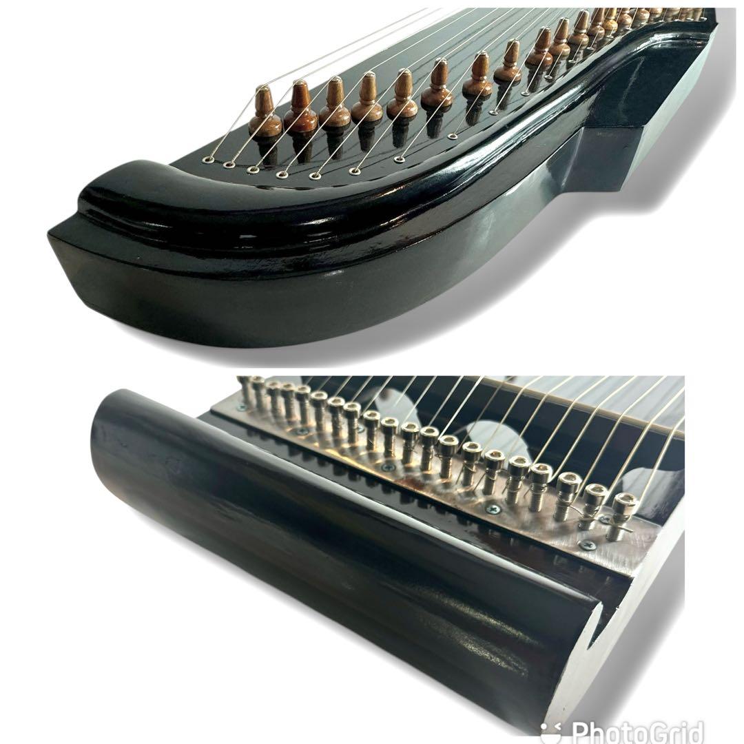 【希少】インドネシア 民族楽器 スンダ・シテル 木彫り